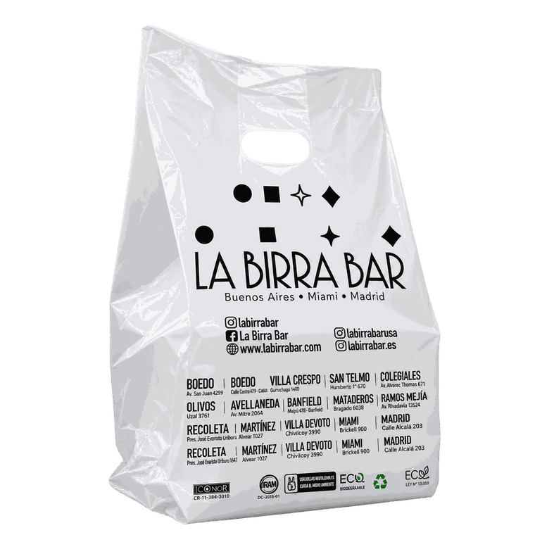 Bolsa personalizada La Birra Bar